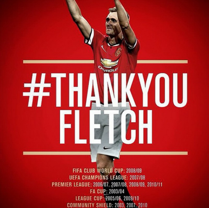 Kepergian Pemain legenda Manchester United, Darren Fletcher