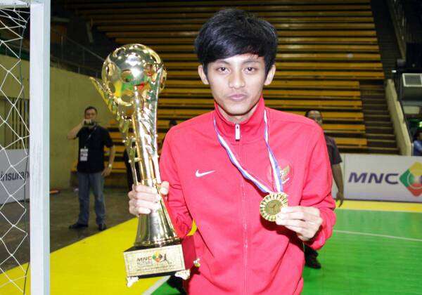 Bayu menjadi pemain futsal Indonesia