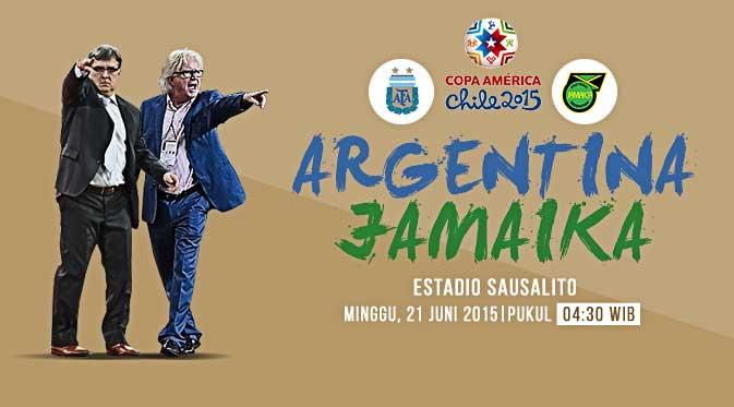 Argentina vs Jamaika, Tango Menari di Atas Angin