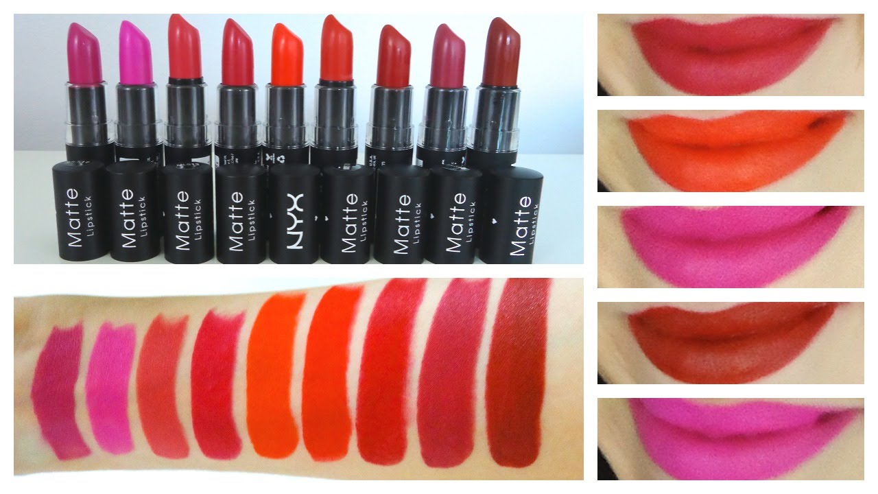 Tentang NYX Lipstick Matte Review